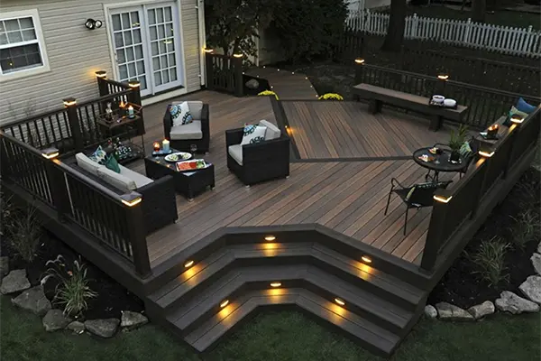 Why wood plastic composite decking floor can be hot market