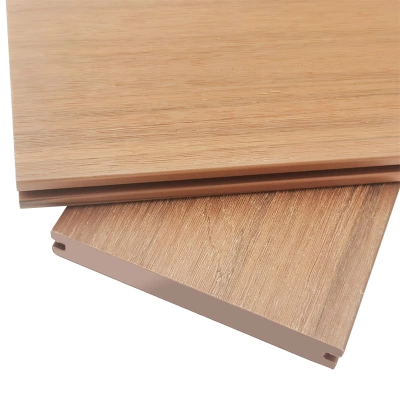 Tercel 140*25mm Formaldehyde-free Co-extruded Solid WPC Patio Decking Floors WPC Pool Deck Boards