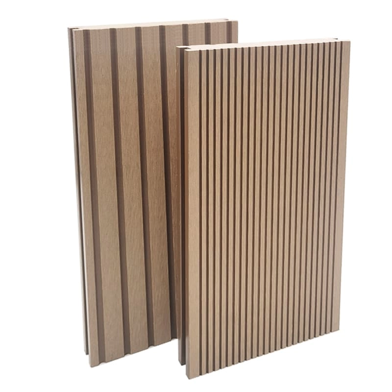 Tercel 140*25 mm Low Maintenance Stripe Solid Composite Boards WPC Composite Decking