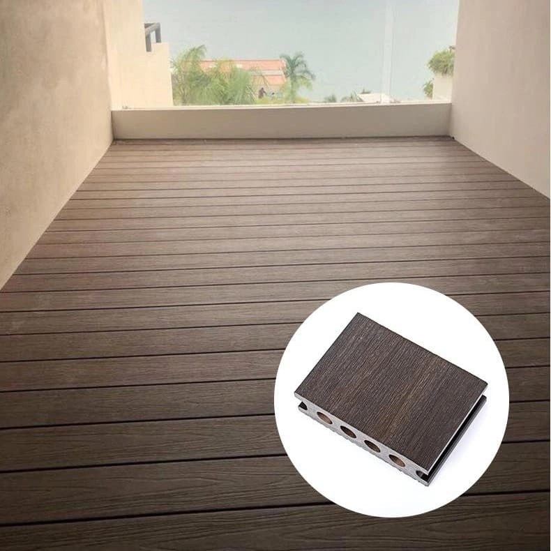 China 3D woodgrain composite decking factory