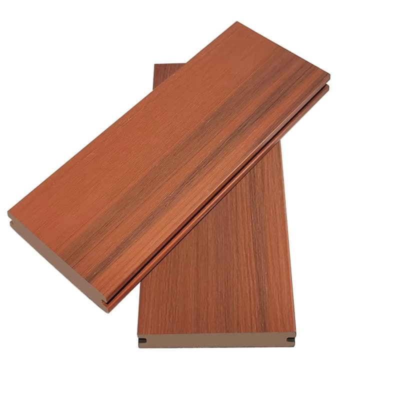 Tercel 140*25mm 100% Recyclable Co-extruded Solid Composite Decking Co-extrusion WPC Composite Decking Board