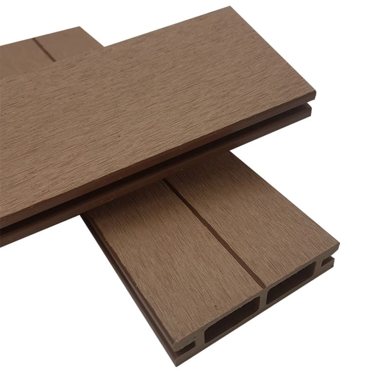 Tercel 90*20mm Eco-friendly Moisture-proof WPC Wood Polymer Composite Fence Coffee Color Composite fencing