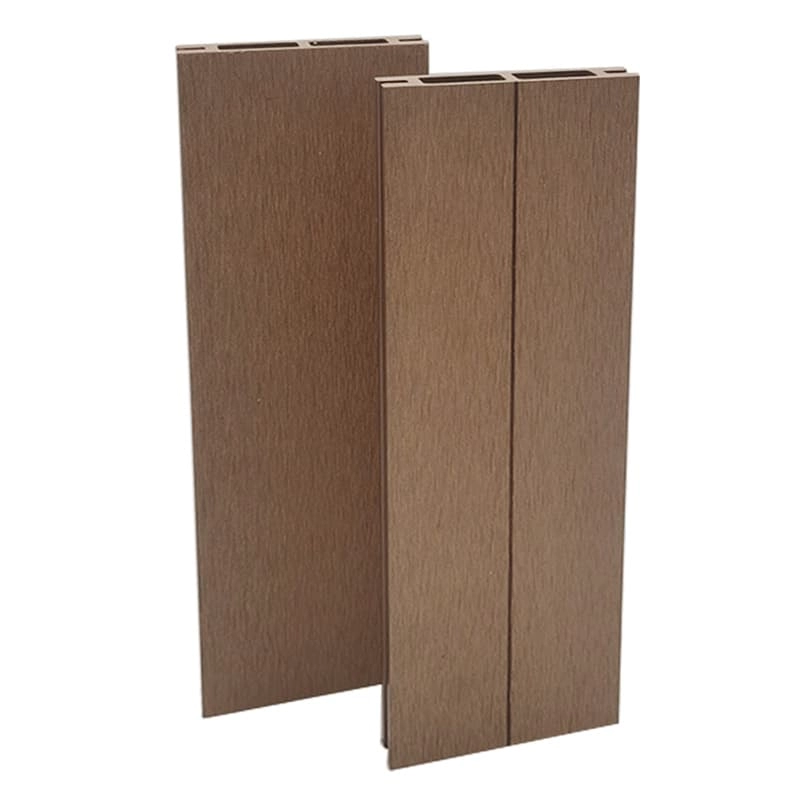 Tercel 90*20mm Eco-friendly Moisture-proof WPC Wood Polymer Composite Fence Coffee Color Composite fencing