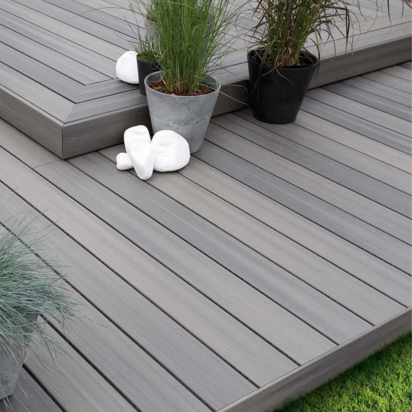 Tercel 140*25mm Customizable Colors Available Co-extrusion Tongue & Groove Composite Boards Best WPC Composite Decking