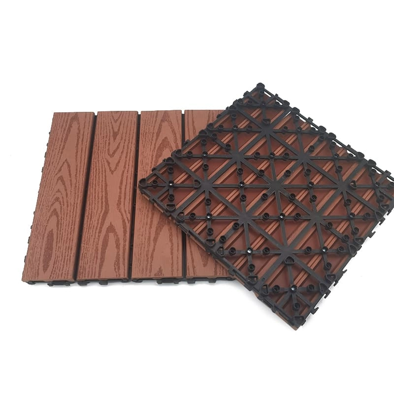 Tercel 300*300*20mm Barefoot-friendly Weather-resistant Best Outdoor Tile for Pool Deck Composite Tiles for Patio