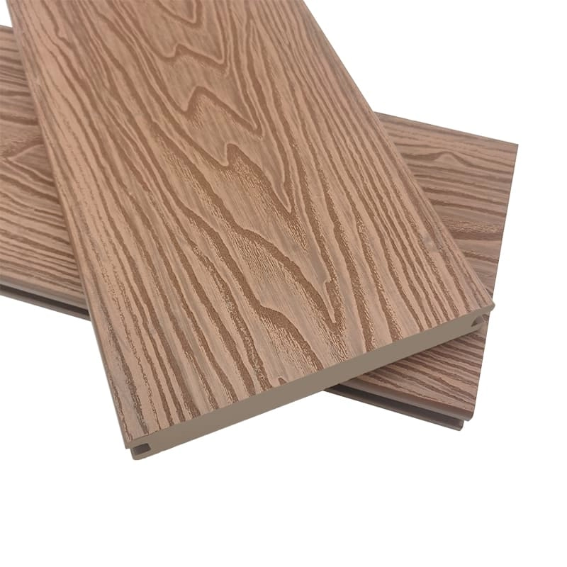 Tercel 140*25mm Moldy-proof Water-proof 3D Wood Grain Solid WPC Decking Boards Cheap Composite Decking Near Me
