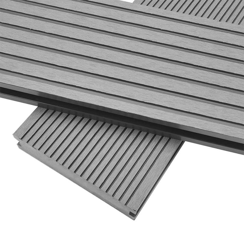 Tercel 140*30 mm Easy to Install Grey Solid WPC Decking Boards Best Composite Decking 2023