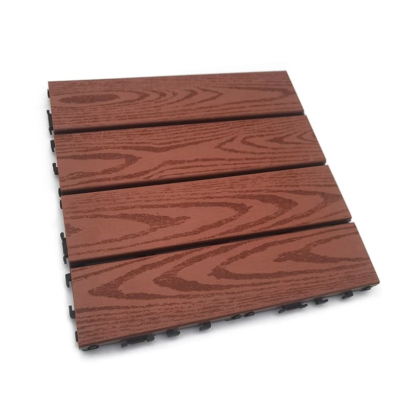 Tercel 300*300*20mm Barefoot-friendly Weather-resistant Best Outdoor Tile for Pool Deck Composite Tiles for Patio