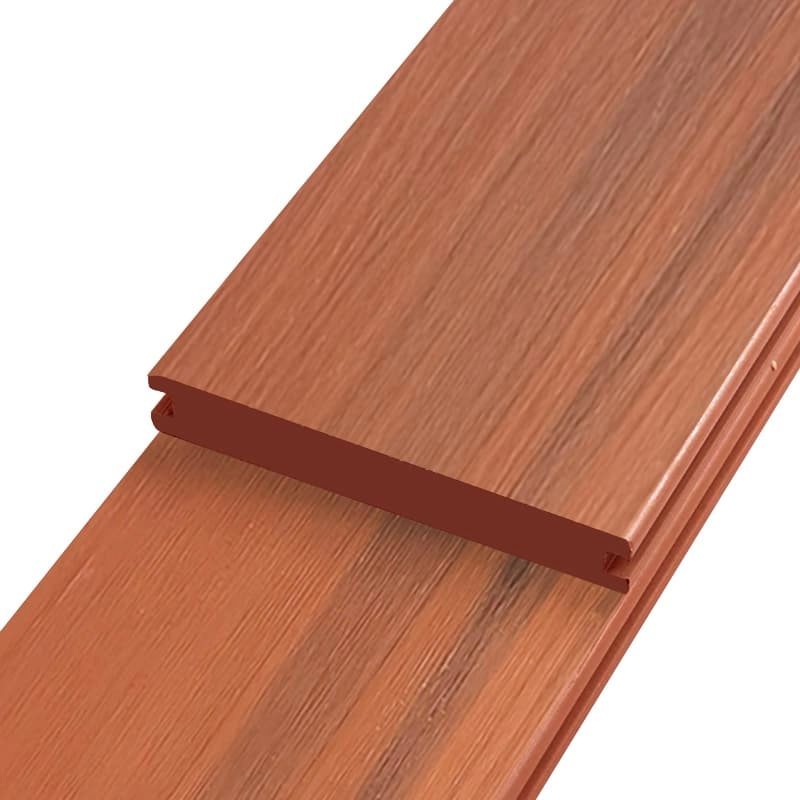 Tercel 140*25mm 100% Recyclable Co-extruded Solid Composite Decking Co-extrusion WPC Composite Decking Board