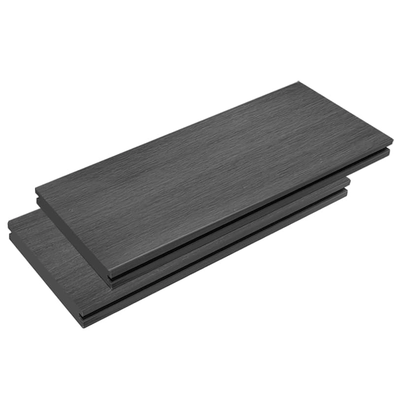 Tercel 140*25mm 100% Recyclable Eco-friendly Co-extrusion Solid WPC Decking Boards Grey Composite Decking