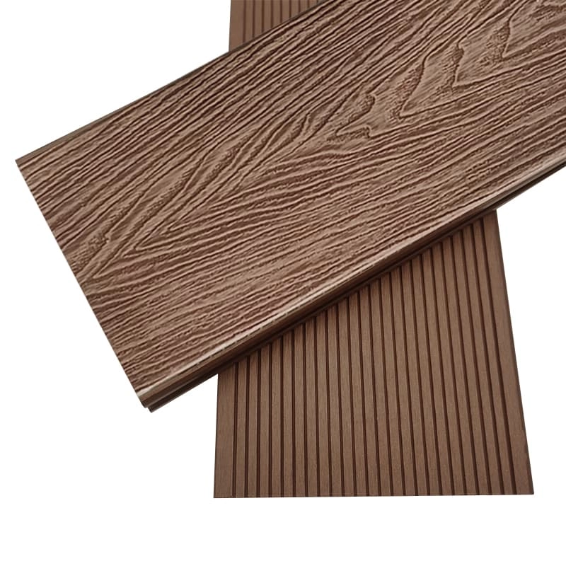 Tercel 148*23mm Anti-UV Moisture-proof 3D Emboosed Woodgrain WPC Composite Decking