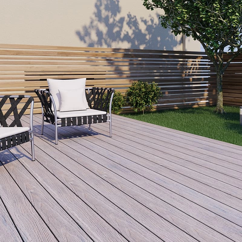 China composite decking factory