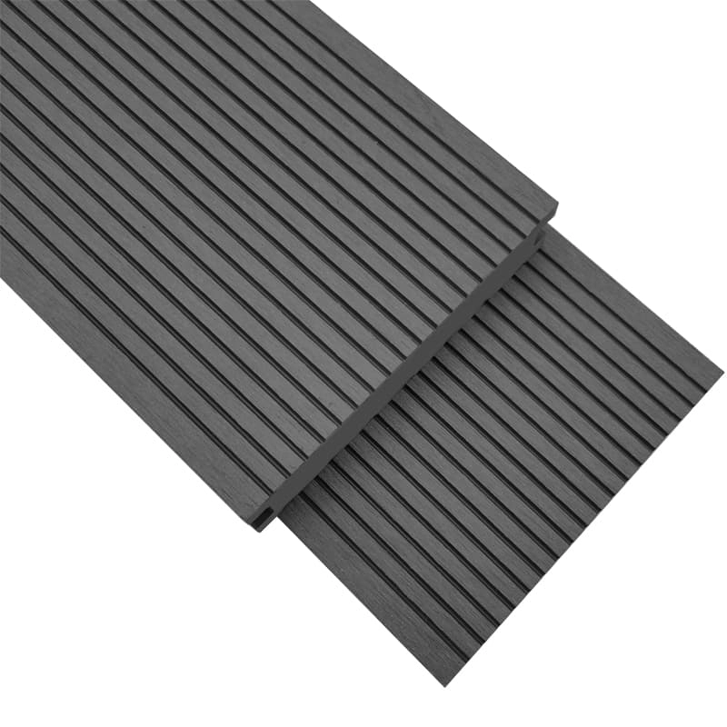 Tercel 140*25 mm Easy to Install Fireproof Grey Decking Composite Solid WPC Composite Decking Boards