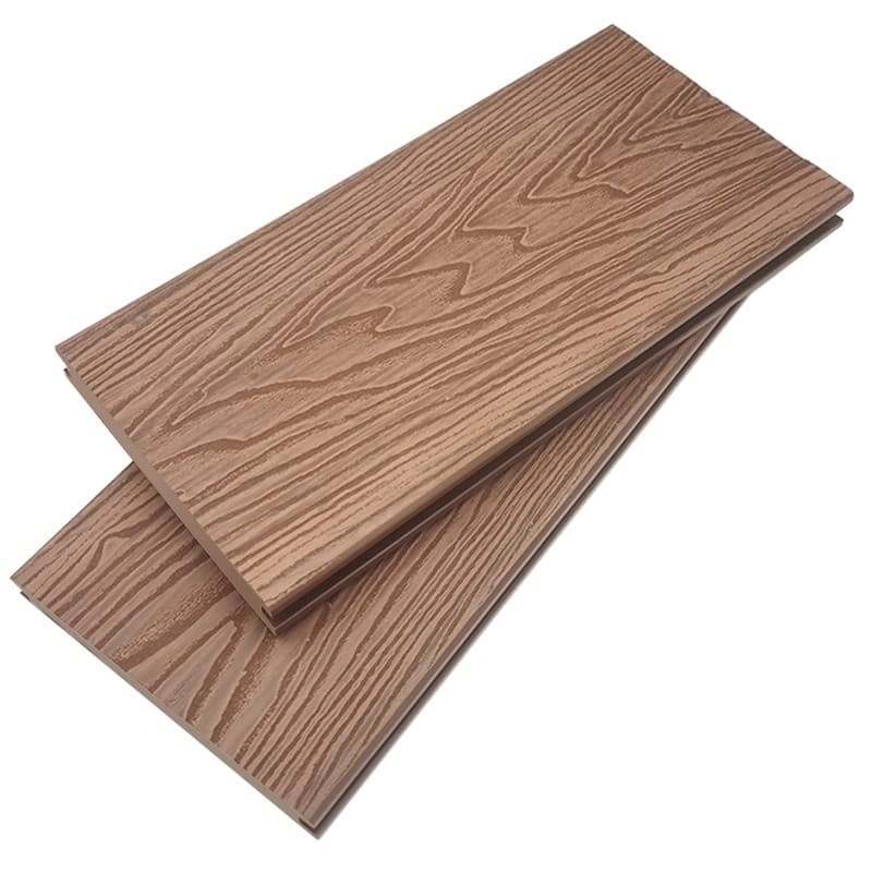 Tercel 140*25mm Moldy-proof Water-proof 3D Wood Grain Solid WPC Decking Boards Cheap Composite Decking Near Me