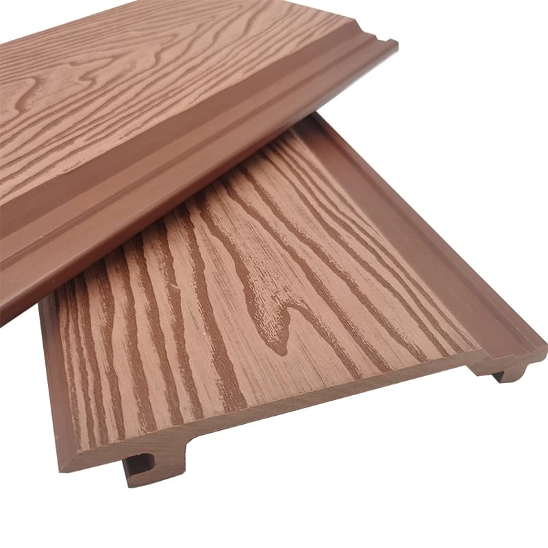 Tercel 165*16mm Eco-friendly Exterior WPC Wall Panel Wood Plastic Composite Wall Panel