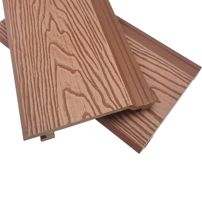 Tercel 165*16mm Eco-friendly Exterior WPC Wall Panel Wood Plastic Composite Wall Panel