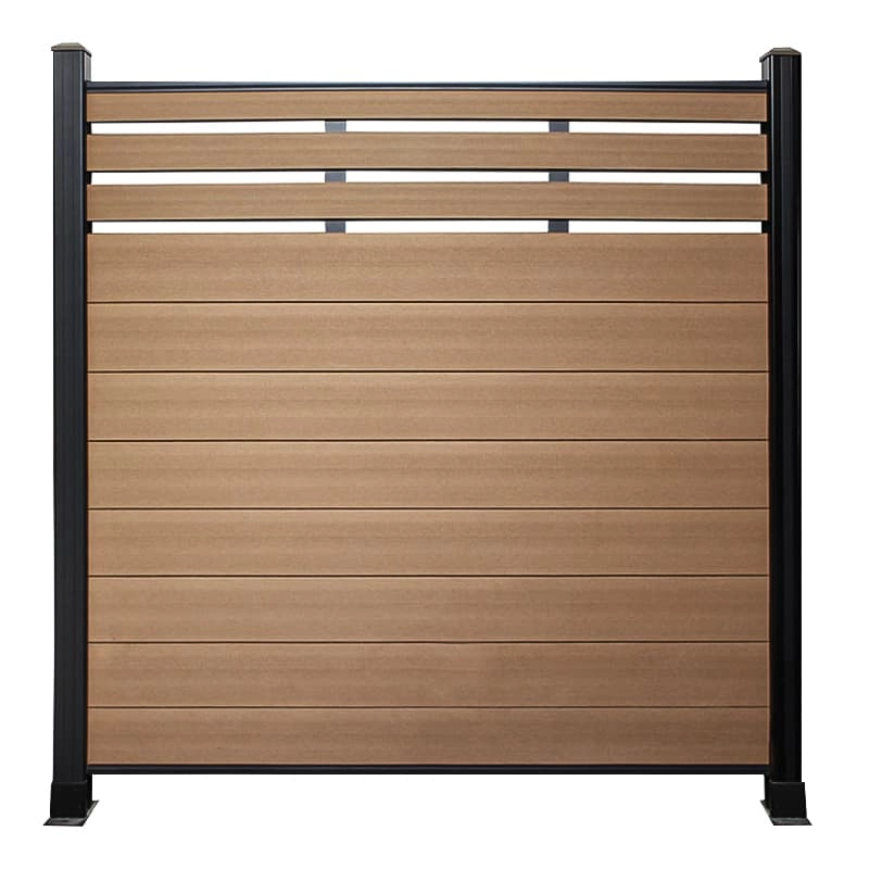 Tercel 90*20mm Waterproof Moisture-proof Wood Plastic Composite Privacy Screen Composite Fencing