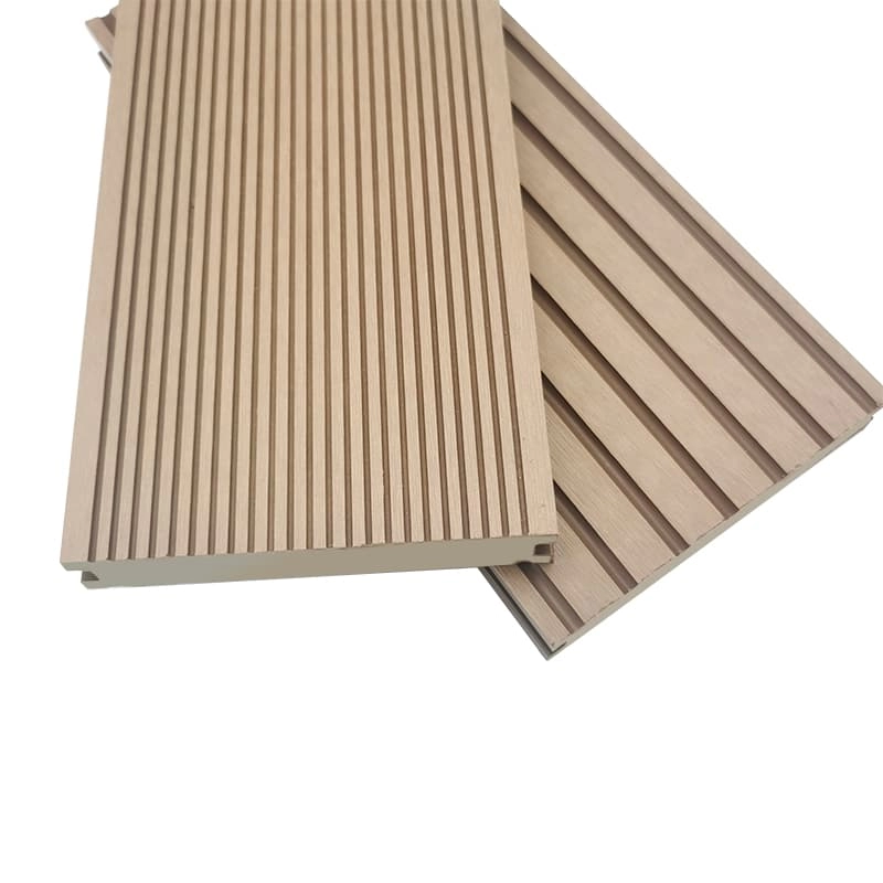 Tercel 140*25 mm Low Maintenance Stripe Solid Composite Boards WPC Composite Decking