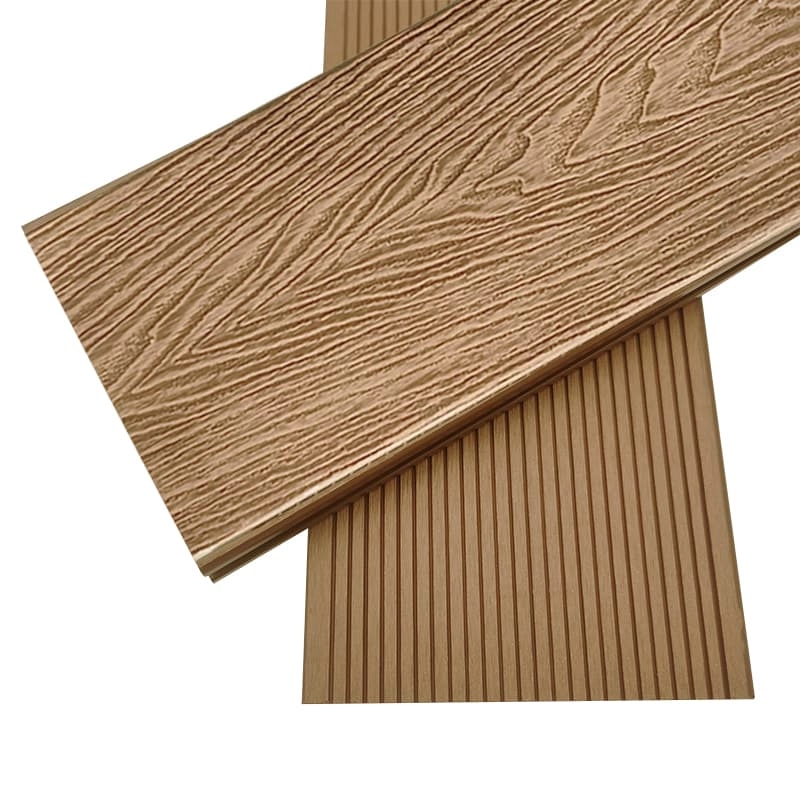 Tercel 148*23mm Moldy-proof Anti-termite 3D Walkway Decking Board WPC Composite Decking Boards