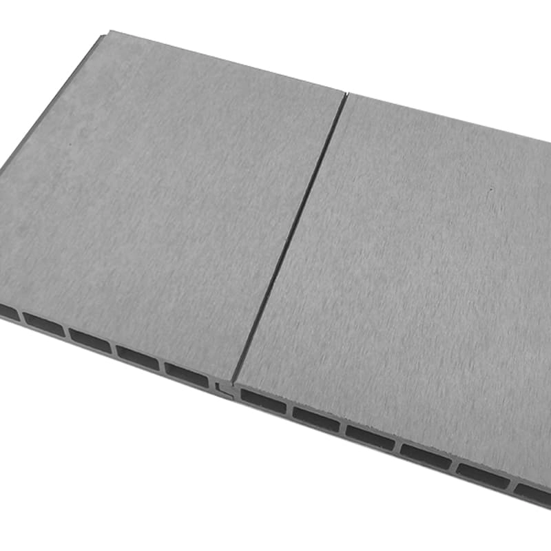 Tercel 195*20mm WPC Fence Wood Plastic Light Grey Wood Plastic Composite Fence Panels