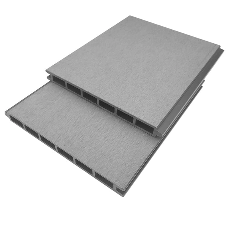 Tercel 195*20mm WPC Fence Wood Plastic Light Grey Wood Plastic Composite Fence Panels