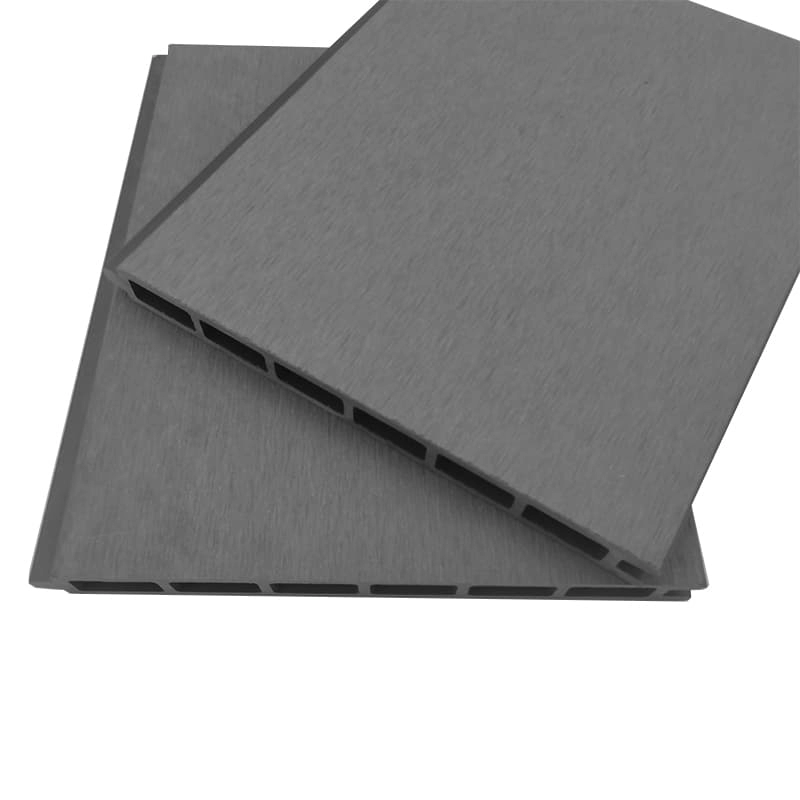 Tercel 195*20mm Customizable Dark Grey Composite Fencing Panels WPC Composite Fencing Boards