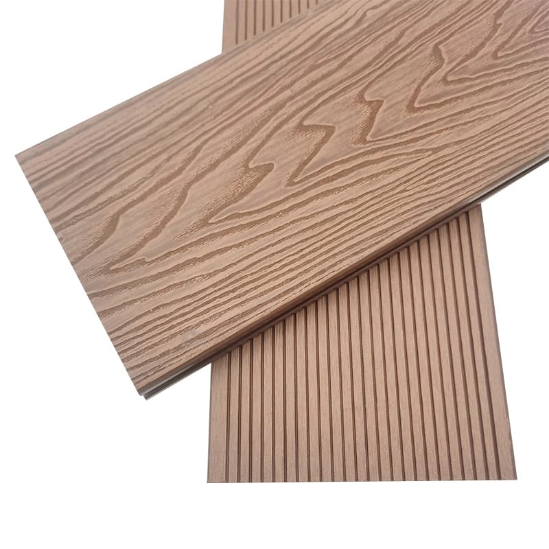 Tercel 148*23mm Anti-termite Pollution-free 3D Woodgrain WPC Composite Decking Floors