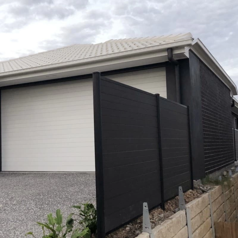 Tercel 90*20mm Installation Easily Composite Privacy Fencing Decking WPC Composite Fencing