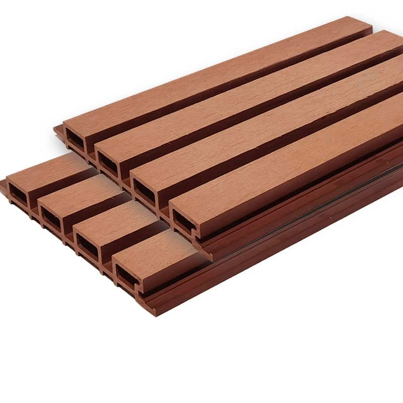 Tercel 219*26 mm Pollution-free Recyclable Mahogany Color WPC Exterior Wall Cladding