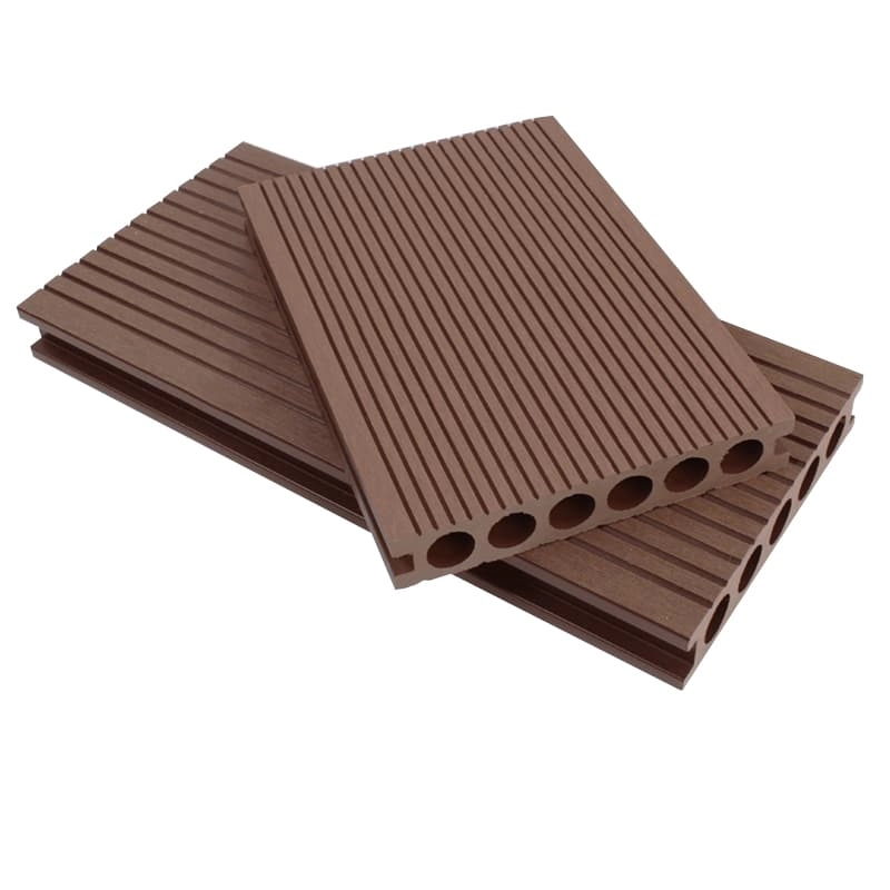 Tercel 140*30 mm Anti-slip Formaldehyde-free WPC Decking Tiles on Uneven Ground