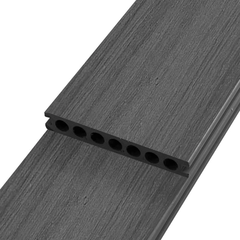 Tercel 140*23mm No Tedious Maintenance Processes Wood Plastic Composite Decking Co-extrusion WPC Decking Floors for Garden