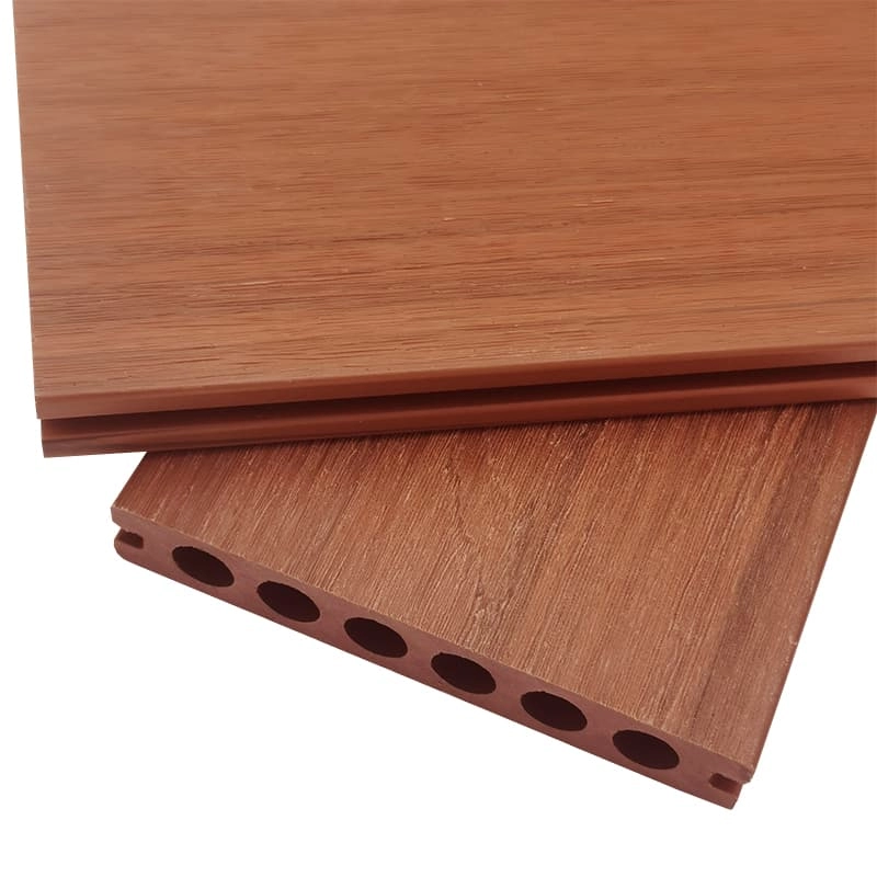Tercel 140*23mm Anti-slip Formaldehyde-free Co-extruded WPC Composite Decking 2.4 m Composite Deck Ground Level Composite Deck