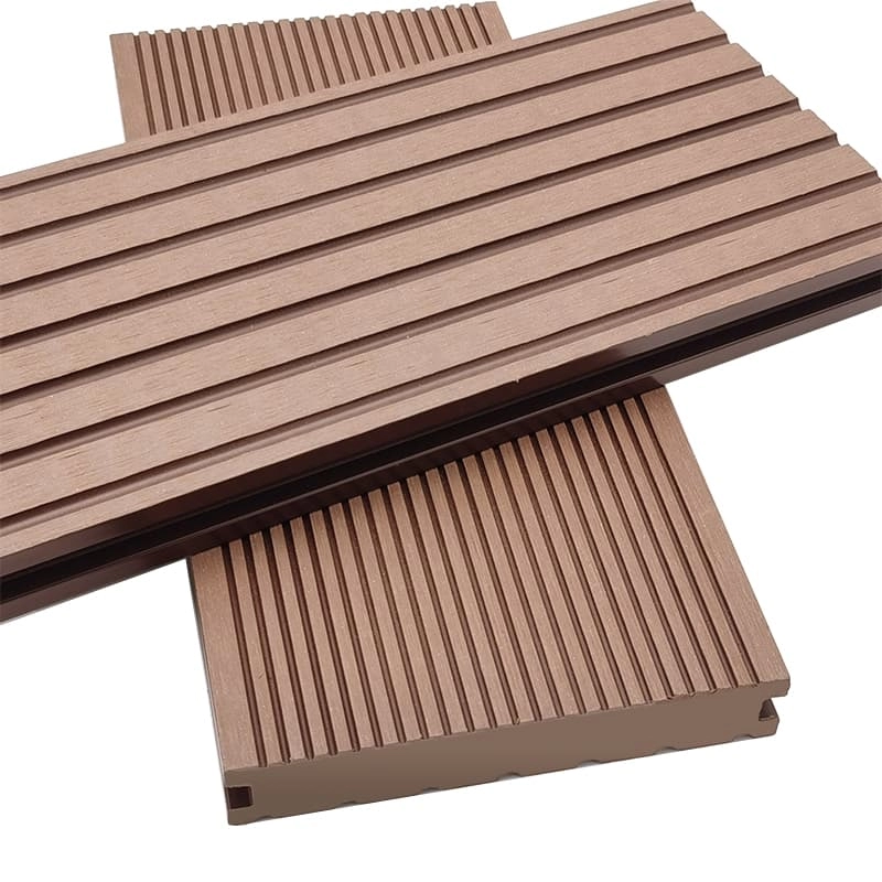 Tercel 140*25 mm No need for a Second Renovation Wood Plastic Composite Solid Decking Board Wood Decking over Grass