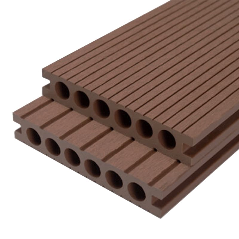 Tercel 140*30 mm Anti-slip Formaldehyde-free WPC Decking Tiles on Uneven Ground