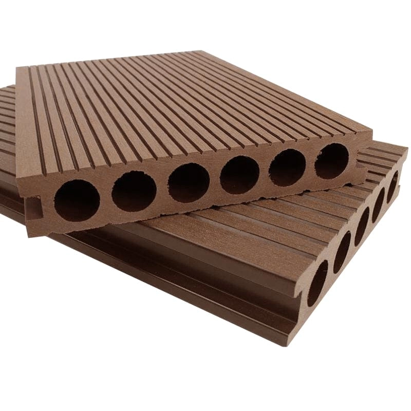 Tercel 140*30 mm Anti-slip Formaldehyde-free WPC Decking Tiles on Uneven Ground