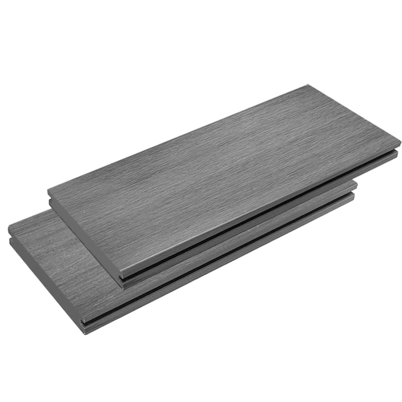 Tercel 140*25mm Non-warping Anti-UV Moisture-proof WPC Co-extruded Solid Decking Patio Floors on Grass Garden