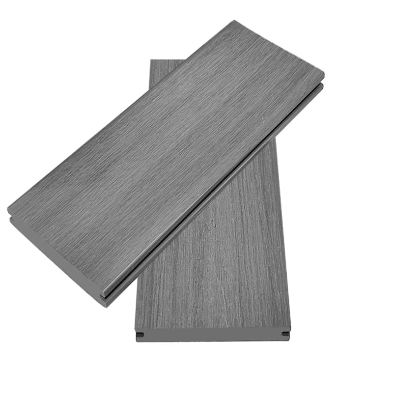 Tercel 140*25mm Non-warping Anti-UV Moisture-proof WPC Co-extruded Solid Decking Patio Floors on Grass Garden