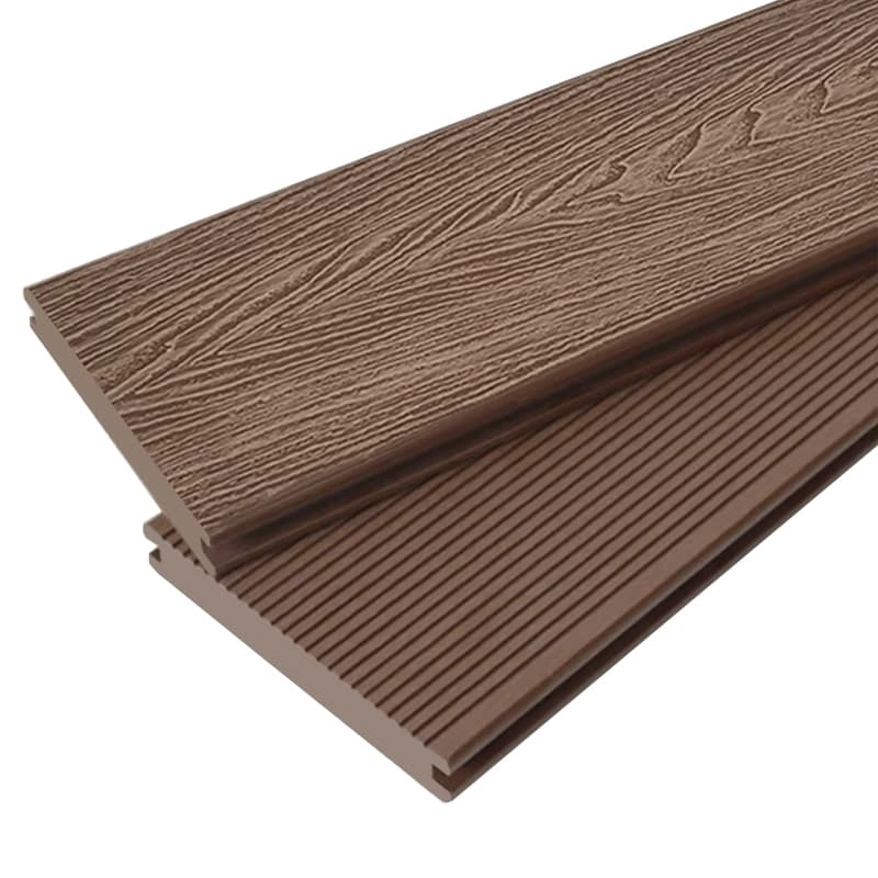 Tercel 140*25mm Natural Wood Texture Appearance 3D Solid WPC Wood Grain Decking Board Boards