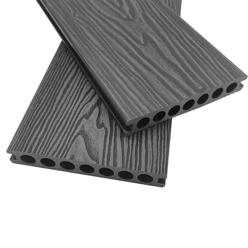 Tercel 140*25mm Recyclable 3D Wood Grain Embossing WPC Quick Deck Composite Deck Floors