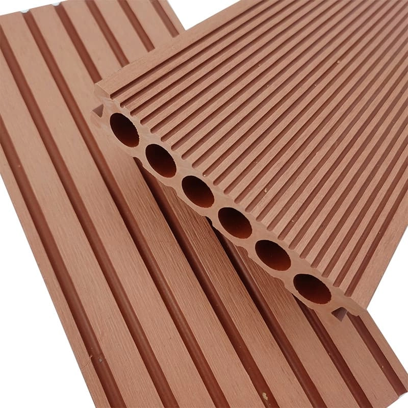 Tercel 140x30mm Eco-friendly Non-cracking Wood Plastic Composite Decking 3.6/ 4.8 Composite Decking Board
