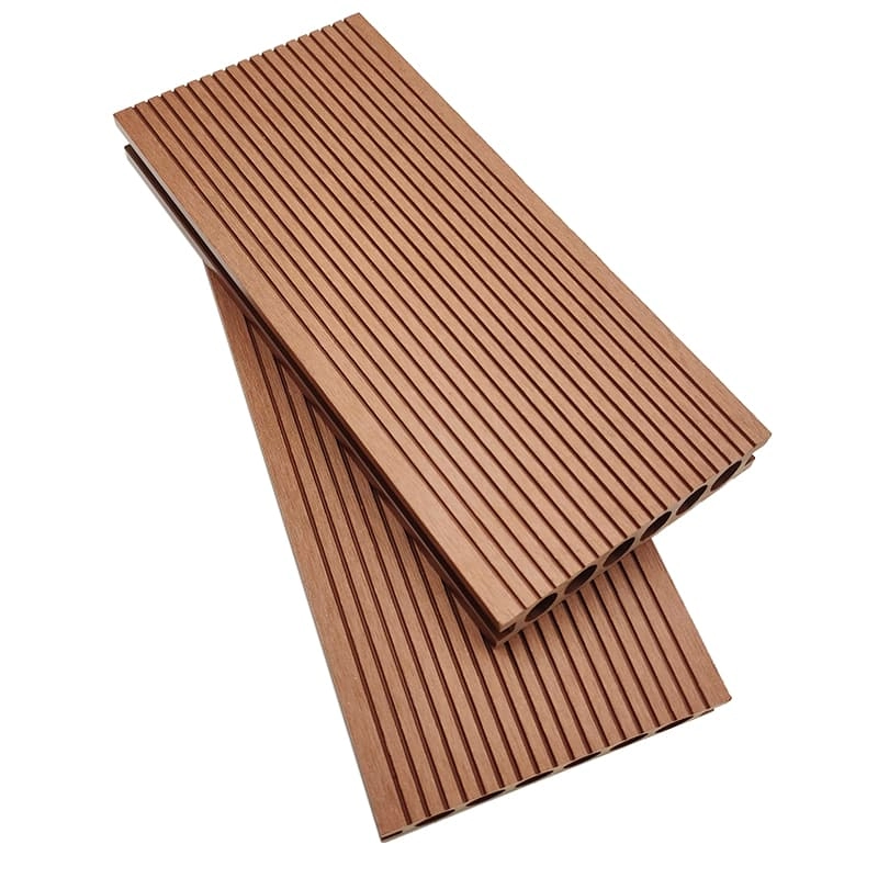 Tercel 140*23mm Moisture-proof Waterproof WPC Decking Boards Easy Click Wooden Deck Tiles