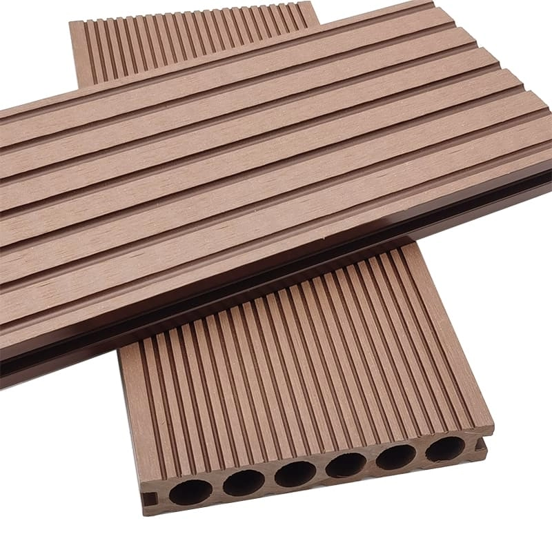Tercel 140*23mm High Environmental Friendliness Pollution-free WPC Decking Boards Interlocking Deck Tiles Wood