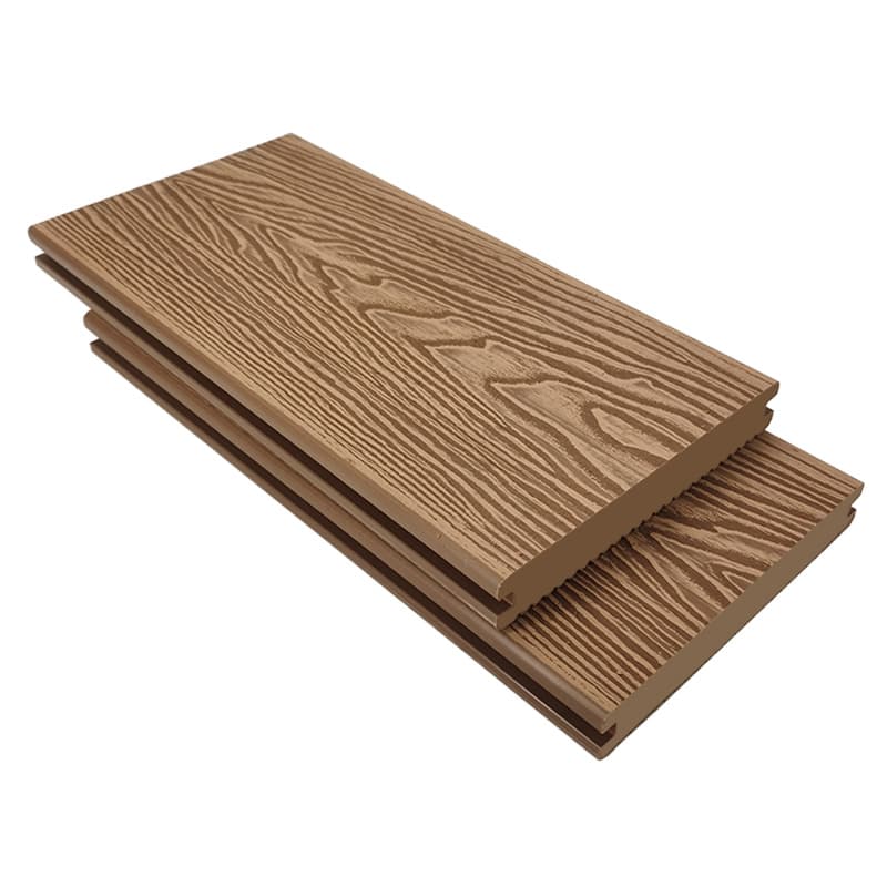 Tercel 140*25mm Formaldehyde-free Water-proof 3D Woodgrain WPC Decking Made from Recycled Plastic