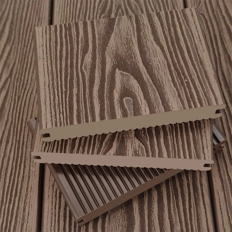 Tercel 140*25mm Natural Wood Looking & Feeling 3D Woodgrain WPC Decking Bunnings High Quality Man Made Deck Board