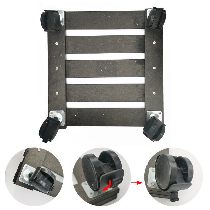 WPC Composite Decking Board Flower Pot Base